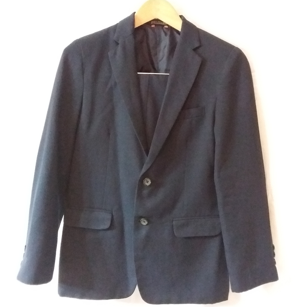 Dockers Boys 2 Piece Dark Navy Blue Suit Size 16